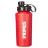 Primus TRAILBOTTLE 1.0L S.S. RED - Trinkflasche -Frilufts Geschäft 306711002 b trailbottle stainless steel primus 1