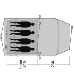 Outwell STARHILL 4A - Familienzelt -Frilufts Geschäft 5638031667 o starhill 4a outwell 24