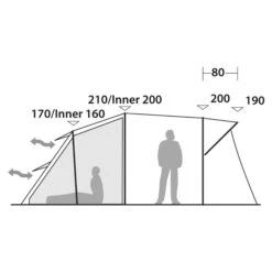 Robens WOLF MOON TC 5XP - Familienzelt -Frilufts Geschäft 5638032237 i wolf moon tc 5xp robens 24